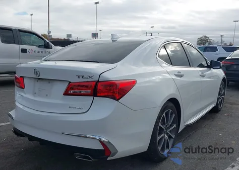 2018 Acura Tlx Tech Pkg z USA, uszkodzony, nr VIN 19UUB3F56JA006284